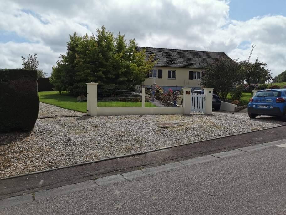 Réception d’un chantier de portails à Brametot en Seine-Maritime (76)