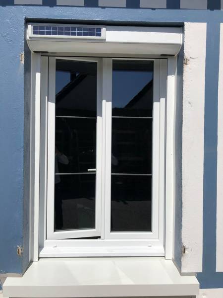 Volets solaires Bubendorff installés par notre entreprise, Vallée de Seine Rénovation