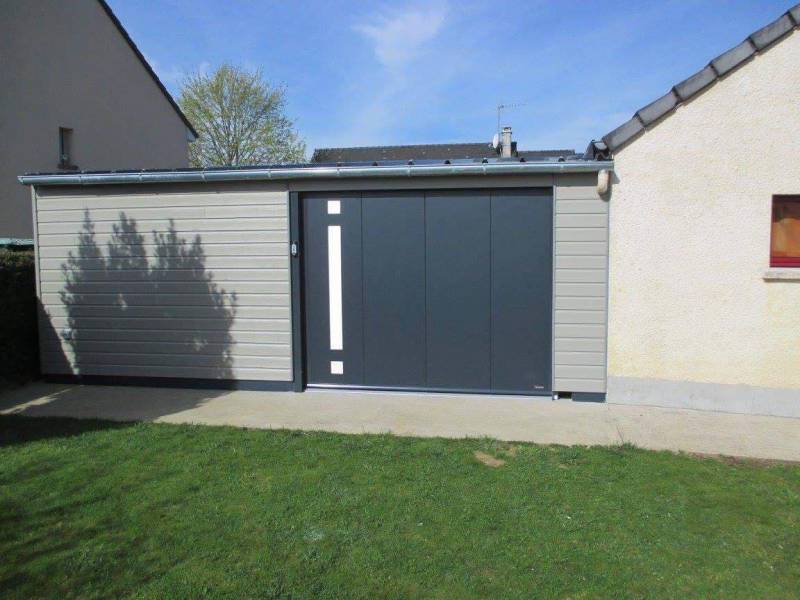 Choisir sa porte de garage en aluminium et ses options