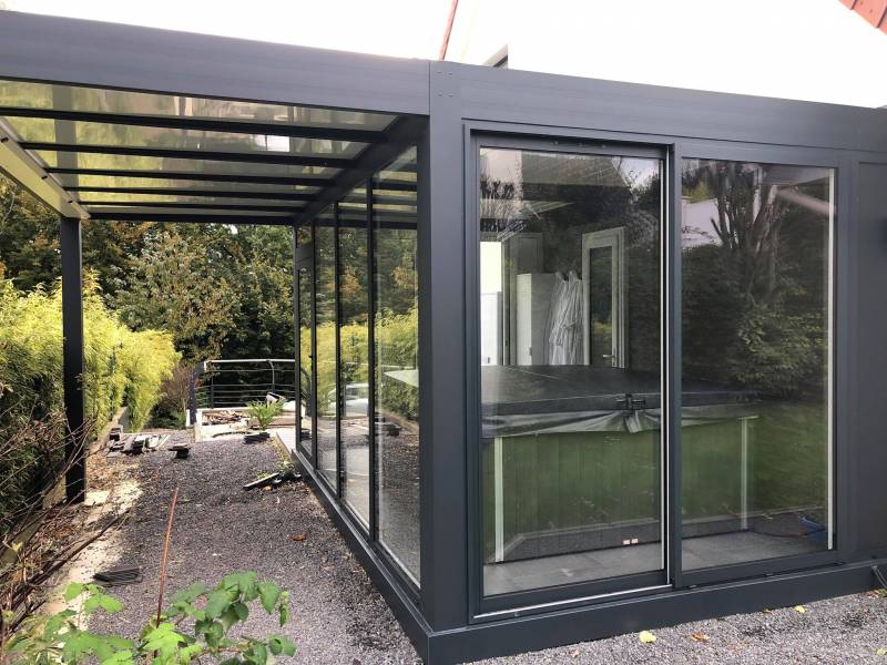 Installation d'une pergola sur-mesure en aluminium bioclimatique à Pavilly 76480