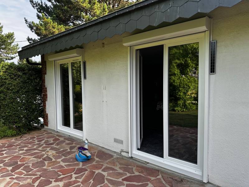 Fourniture et pose de menuiseries PVC blanc sur Bois-Guillaume 76230