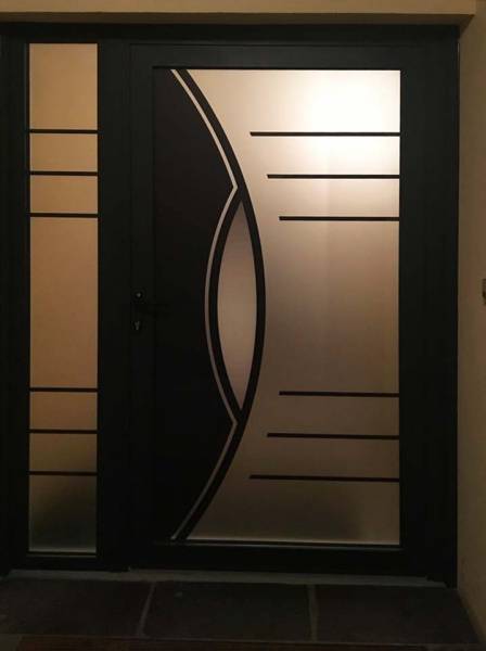 Pose de porte en aluminium Verissima Rouen 76