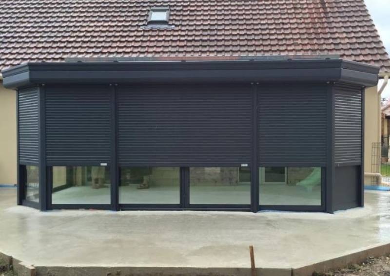 construction véranda en aluminium