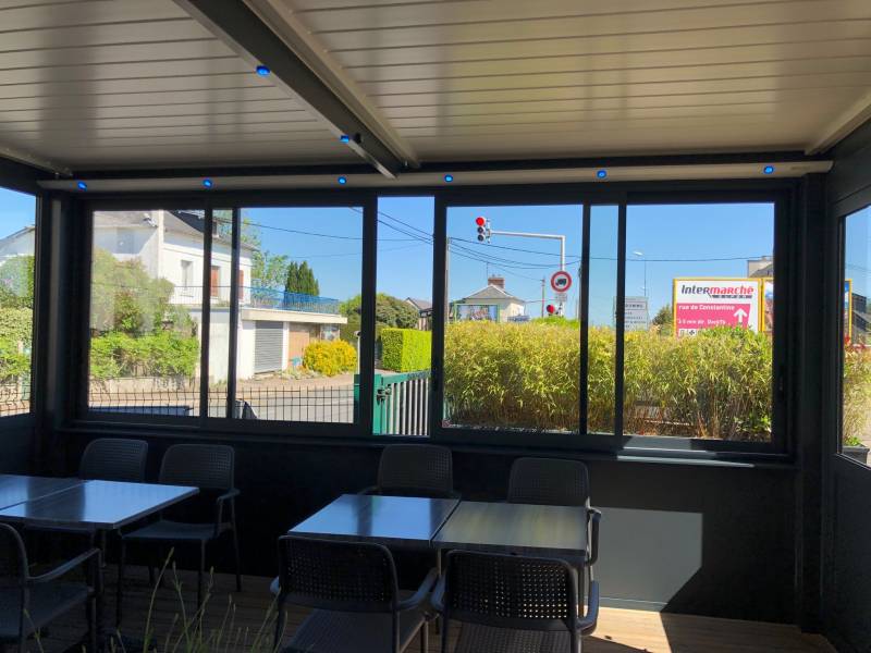 Possibilité d'ouverture pour un filet d'air frais