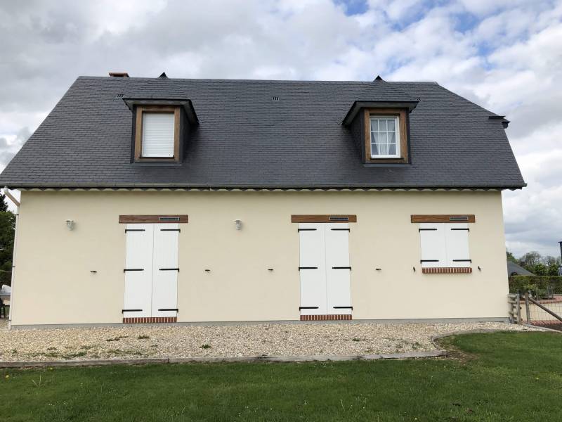 volet battant aluminium blanc rouen