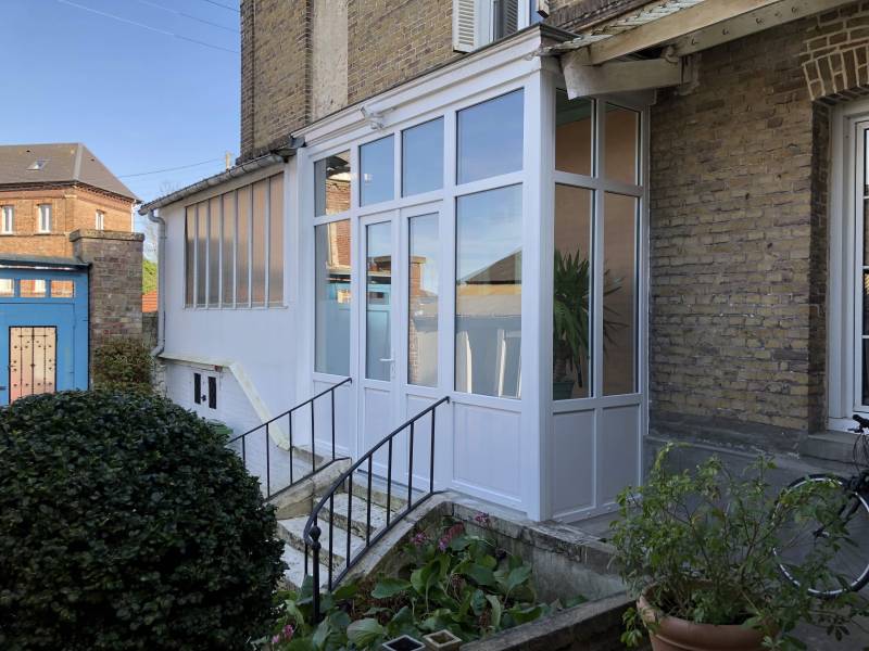 sas d'entrée en PVC dieppe