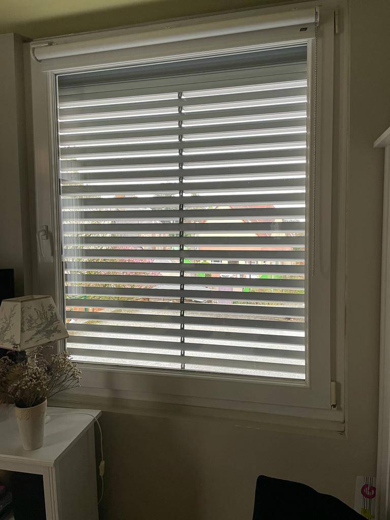 volets solaire lames orientables vue intérieure