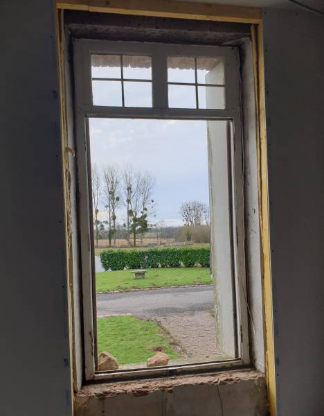 Rénovation de menuiserie en PVC Blanc à Motteville 76970 