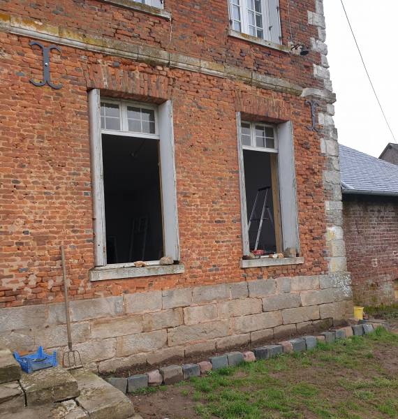 Rénovation de menuiserie en PVC Blanc à Motteville 76970 