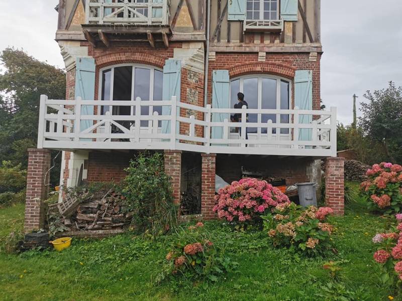 Pose de menuiseries cintrées à côté de Dieppe 76