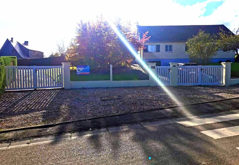 Réception d’un chantier de portails à Brametot en Seine-Maritime (76)